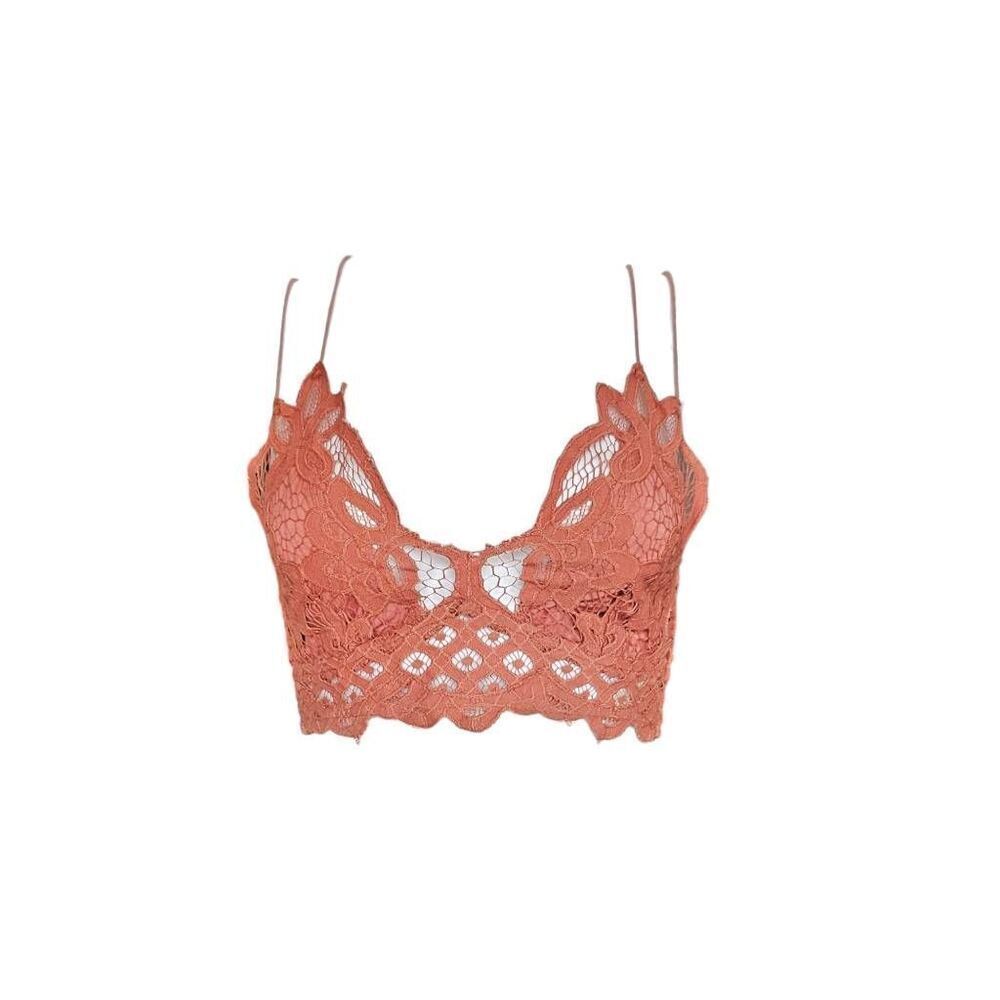 free people adella longline bralette